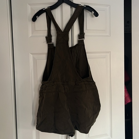 Wilfred free size small moss green/brown jumpsuit from Aritzia - Picture 3 of 4